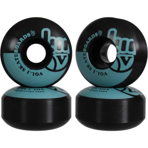 Vol.1 No.1 99A Kolečka Na Skate 4-Balení (54mm|Černá) Vol.1 No.1 99A Kolečka Na Skate 4-Balení (54mm|Černá)