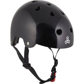 Helmet Triple Eight Brainsaver XS-S Black Glossy Helmet Triple Eight Brainsaver XS-S Black Glossy
