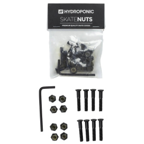 Hydroponic Nut Skateboard Hardware (1"|Black)