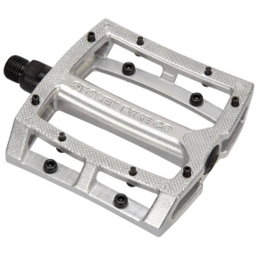 Stolen Throttle 9/16" Sealed Aluminum BMX Pedals (Polished) Stolen Throttle 9/16" Sealed Aluminum BMX Pedals (Polished)