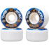 Crupié Tiago Lemos X Killah Priest Wide Skateboard Wheels 4 (51mm|Blue)