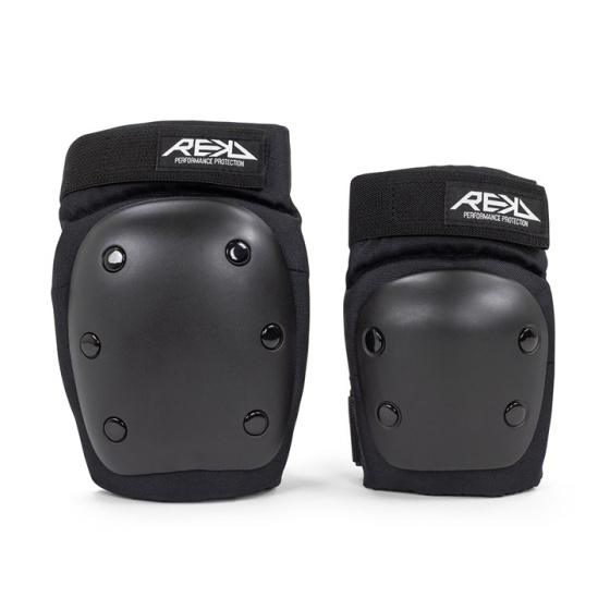 Set of Protectors REKD Youth Heavy Duty Black/Black S