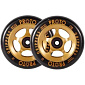 Proto Grippers Wheels Black On Gold 110 mm 2 pcs