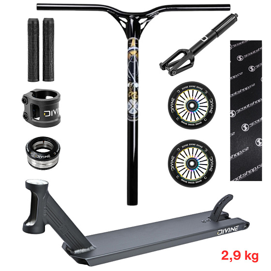 Freestyle scooter Custom Divine Zephyr Hybrid 500 mm ALU black