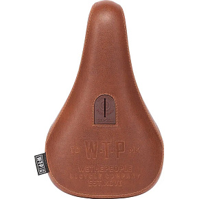 Wethepeople Team Fat Pivotal BMX Sedlo (Brown Leather) Wethepeople Team Fat Pivotal BMX Sedlo (Brown Leather)