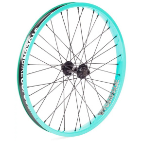 Stolen 18" Rampage BMX Front Wheel (18"|Caribbean Green) Stolen 18" Rampage BMX Front Wheel (18"|Caribbean Green)