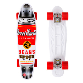 Skateboard Street Surfing POP BOARD Black Dot Souper Skateboard Street Surfing POP BOARD Black Dot Souper