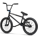 Radio Comrad 20" Freestyle BMX Bike (21"|Matt Black/Black Splatter)