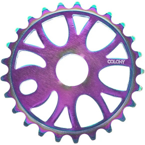 Colony Endeavor BMX Sprocket (Rainbow Anodise|25T) Colony Endeavor BMX Sprocket (Rainbow Anodise|25T)