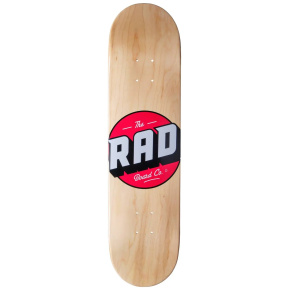 RAD Solid Logo Skate Board (8.25"|Wood) RAD Solid Logo Skate Board (8.25"|Wood)