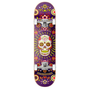 Hydroponic Mexican Skateboard 8.125 "Purple Skull Hydroponic Mexican Skateboard 8.125 "Purple Skull