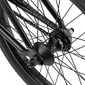 Radio Comrad 20" Freestyle BMX Bike (21"|Matt Black/Black Splatter)