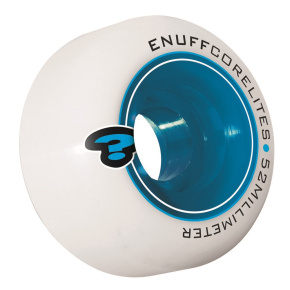Enuff Corelites Wheels - White / Blue - 52mm Enuff Corelites Wheels - White / Blue - 52mm