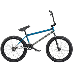 Wethepeople Reason Shift Freestyle BMX Bike (20.75"|Trans Teal-raw Fade) Wethepeople Reason Shift Freestyle BMX Bike (20.75"|Trans Teal-raw Fade)