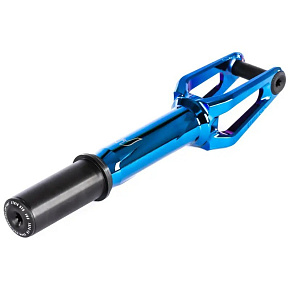 Ethic Merrow V3 8/12 STD Fork IHC Chrome Blue Ethic Merrow V3 8/12 STD Fork IHC Chrome Blue