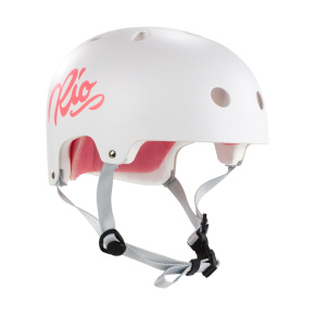 Rio Roller Script Helmet - Matt White - S/M 53-56cm Rio Roller Script Helmet - Matt White - S/M 53-56cm