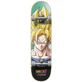 Hydroponic x DragonBall Goku Super Saiyan Skateboard Complete (8"|Yellow) Hydroponic x DragonBall Goku Super Saiyan Skateboard Complete (8"|Yellow)