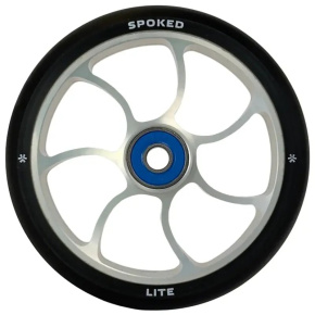 Union Spoked Lite Wheel 110mm Black/Silver Union Spoked Lite Wheel 110mm Black/Silver