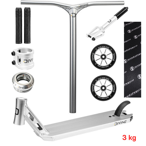 Freestyle Scooter Custom Divine Park ALU Silver