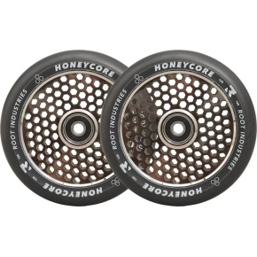 Root Industries Honeycore Wheels Black 120mm Mirror Root Industries Honeycore Wheels Black 120mm Mirror