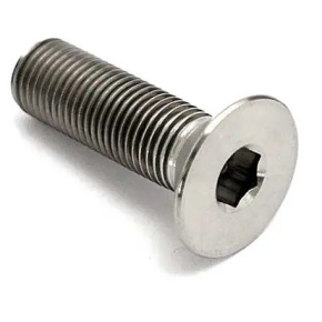 TLC Solid Titanium BMX Crank Spindle Bolt (Natural) TLC Solid Titanium BMX Crank Spindle Bolt (Natural)