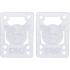 Pig Piles Soft Skateboard Risers 2-Pack (Clear)