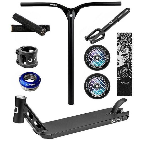 Freestyle Scooter Custom Divine Park ALU Black