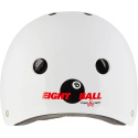 Helmet Eight Ball Skate L White Gloss