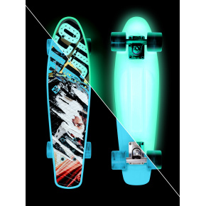 Skateboard Street Surfing BEACH BOARD Glow Rough Poster Skateboard Street Surfing BEACH BOARD Glow Rough Poster