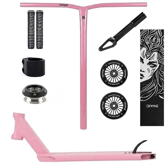 Freestyle Scooter Custom Divine × Union Candy Pink