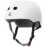 Triple Eight Certified Sweatsaver Helmet (L-XL|White Rubber)