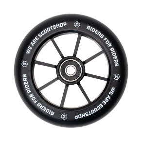 Scootshop.cz Spoked wheel 110 mm black Scootshop.cz Spoked wheel 110 mm black