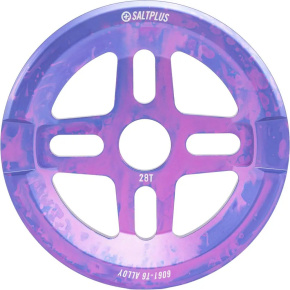 Salt Plus Orion Guard Freestyle BMX Sprocket (Nebula Purple|28T) Salt Plus Orion Guard Freestyle BMX Sprocket (Nebula Purple|28T)