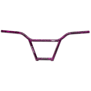 Salt Classic 4-piece BMX handlebars (9.5"|Purple Splatter) Salt Classic 4-piece BMX handlebars (9.5"|Purple Splatter)