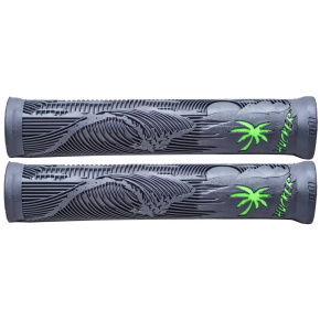 ODI Hucker Flangeless Grips (160mm|Black/Green) ODI Hucker Flangeless Grips (160mm|Black/Green)