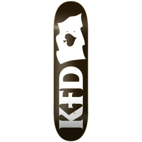 KFD Logo Flagship Skate Board (8.5"|Black) KFD Logo Flagship Skate Board (8.5"|Black)
