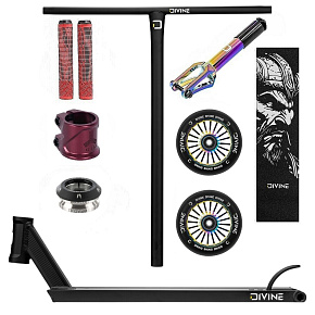 Freestyle Scooter Custom Divine Street 6" 560 mm Black