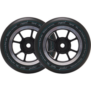 Wheels North Signal 110x30mm black 2pcs Wheels North Signal 110x30mm black 2pcs