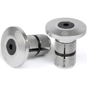 Salt Plus HQ CNC Bar Ends (Silver Polished) Salt Plus HQ CNC Bar Ends (Silver Polished)