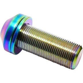 TLC 14x1mm Rear Titanium BMX Hub Bolt (14mm|Rainbow) TLC 14x1mm Rear Titanium BMX Hub Bolt (14mm|Rainbow)
