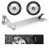 Set Board Divine Forget Street 6" 560 mm Silver + 2pcs Divine 110 mm Turbo Wheels Silver + Divine Nyx Griptape