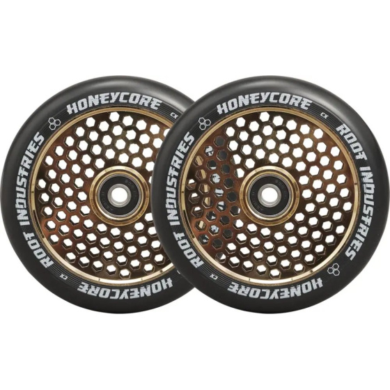 Wheels Root Industries Honeycore black 110mm 2pcs Gold Rush