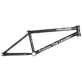 Volume x Follow the Leader Freestyle BMX Frame (21"|Ed Black) Volume x Follow the Leader Freestyle BMX Frame (21"|Ed Black)