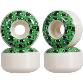 Toy Machine All Seeing 100A Skate Wheels 4-Pack (53mm|Green) Toy Machine All Seeing 100A Skate Wheels 4-Pack (53mm|Green)