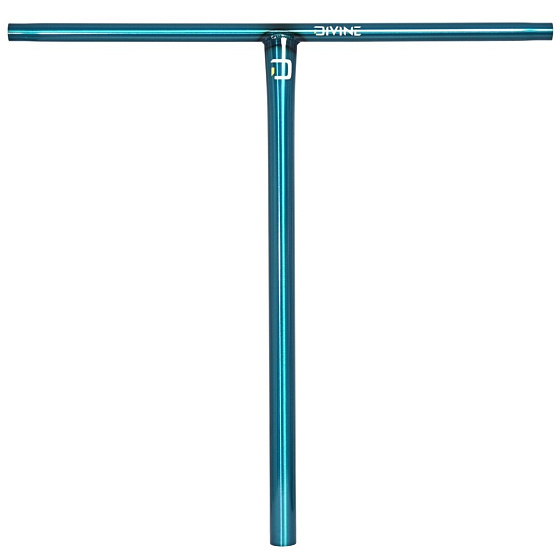 Divine T-bar Handlebars Oversize 650 mm Polished Teal