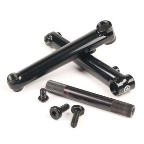 Salt Plus Pro 48 3-Piece BMX Crank (170mm|Black) Salt Plus Pro 48 3-Piece BMX Crank (170mm|Black)