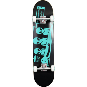 Alien Workshop Abduction Skateboard Set (7.5"|Black/Tyrkys) Alien Workshop Abduction Skateboard Set (7.5"|Black/Tyrkys)
