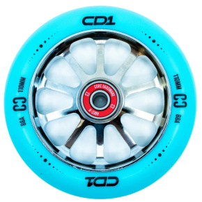 CORE CD1 Wheel 110mm Blue/ Chrome CORE CD1 Wheel 110mm Blue/ Chrome