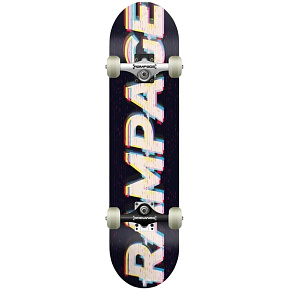 Rampage Glitch Logo Skateboard Komplet (8"|Černá) Rampage Glitch Logo Skateboard Komplet (8"|Černá)