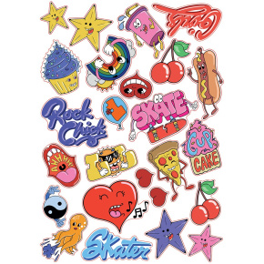 SFR Sticker Sheet - Love SFR Sticker Sheet - Love